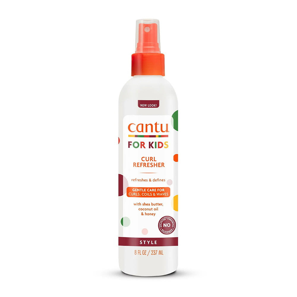 Cantu Kids Care Curl Refresher with Shea Butter and Coconut Oil, 8 Oz
